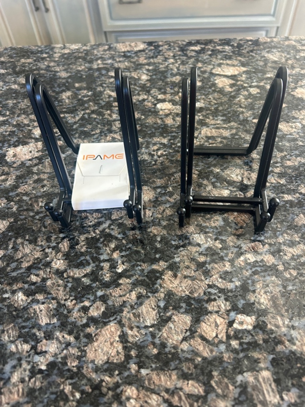 IPAME 4" METAL SQUARE WIRE DISPLAY STAND LOT OF 4 NWT